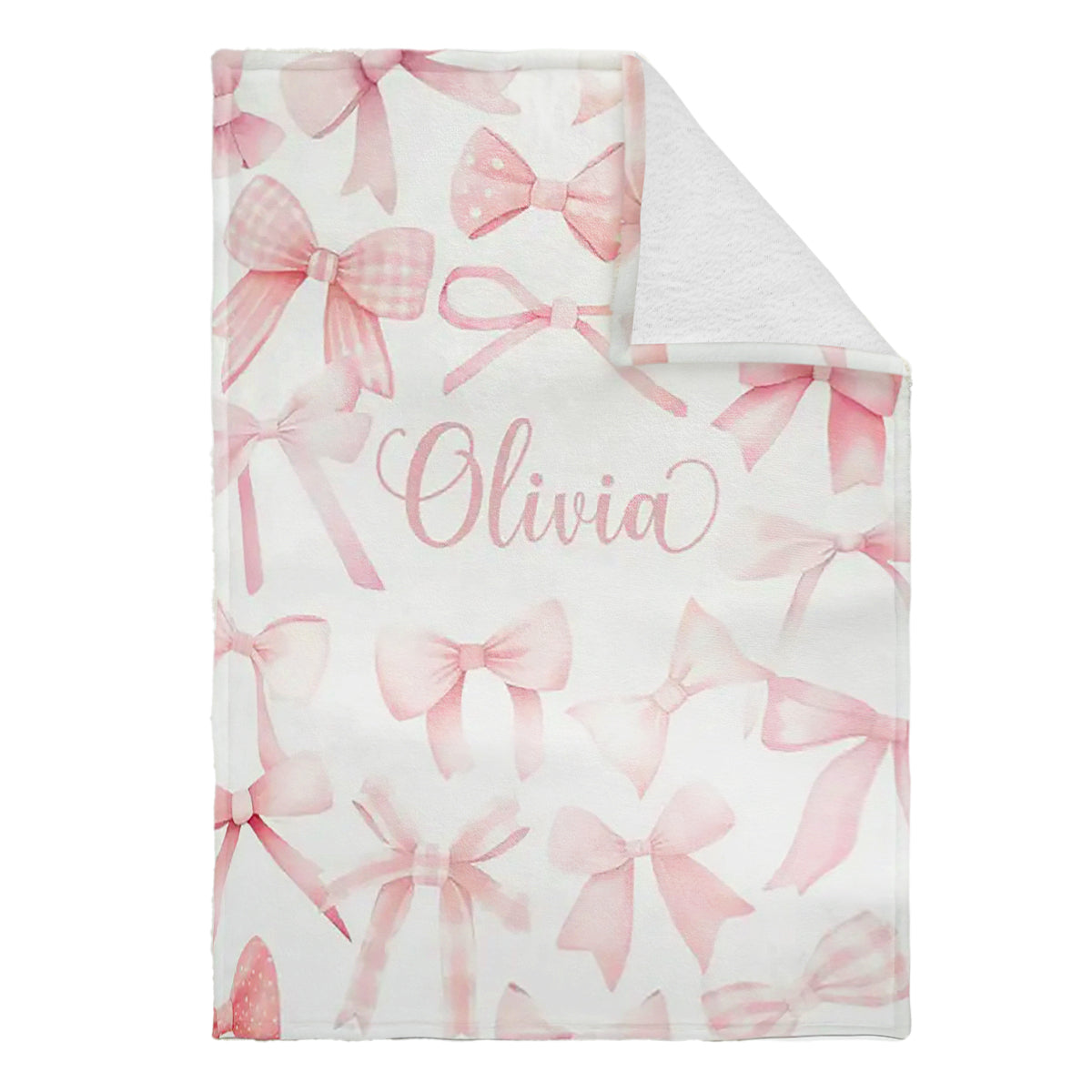 custom name blanket girl