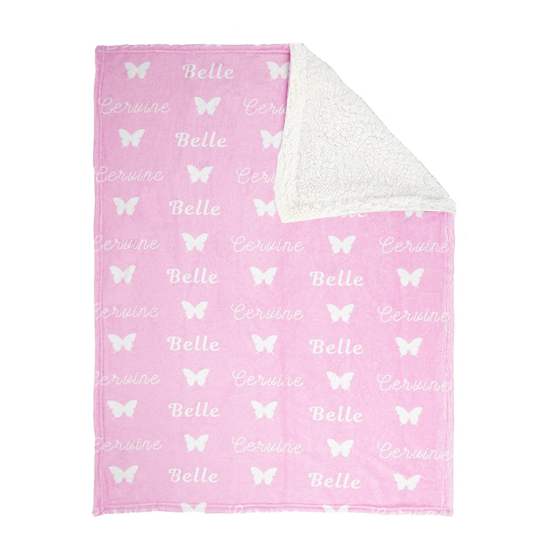 personalized name blanket