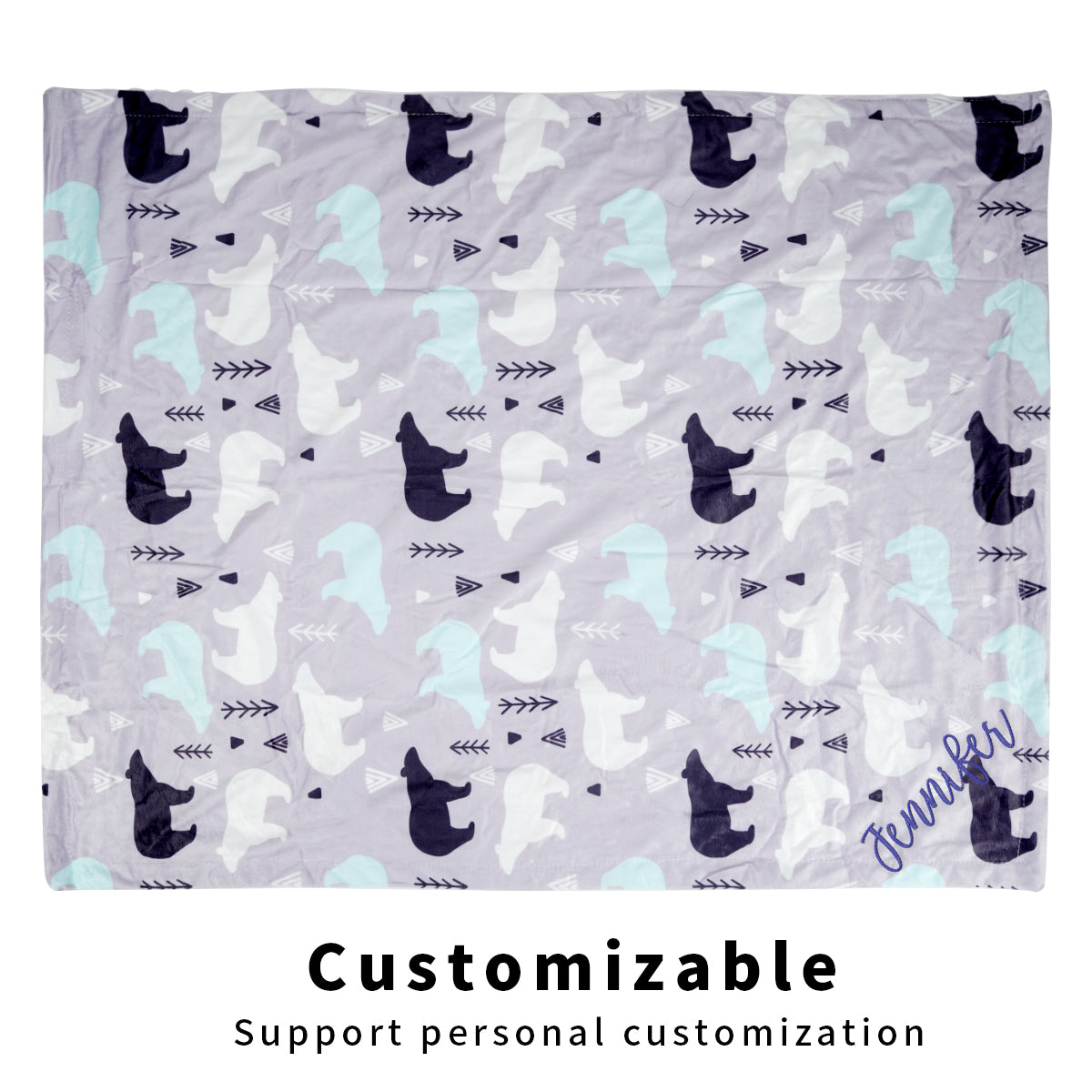 swaddle blanket bear