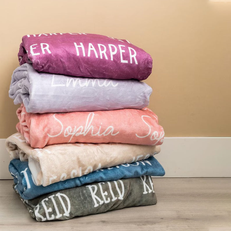 baby name blanket