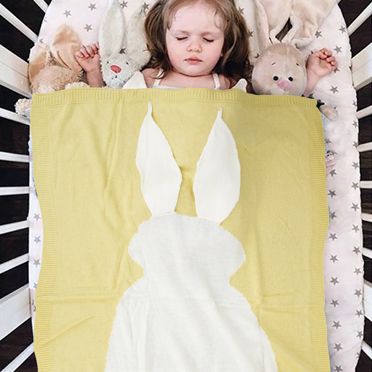 monogram blanket rabbit