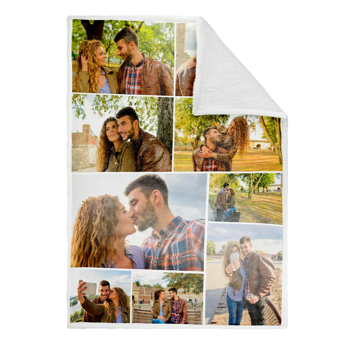 Couple memorial blanket