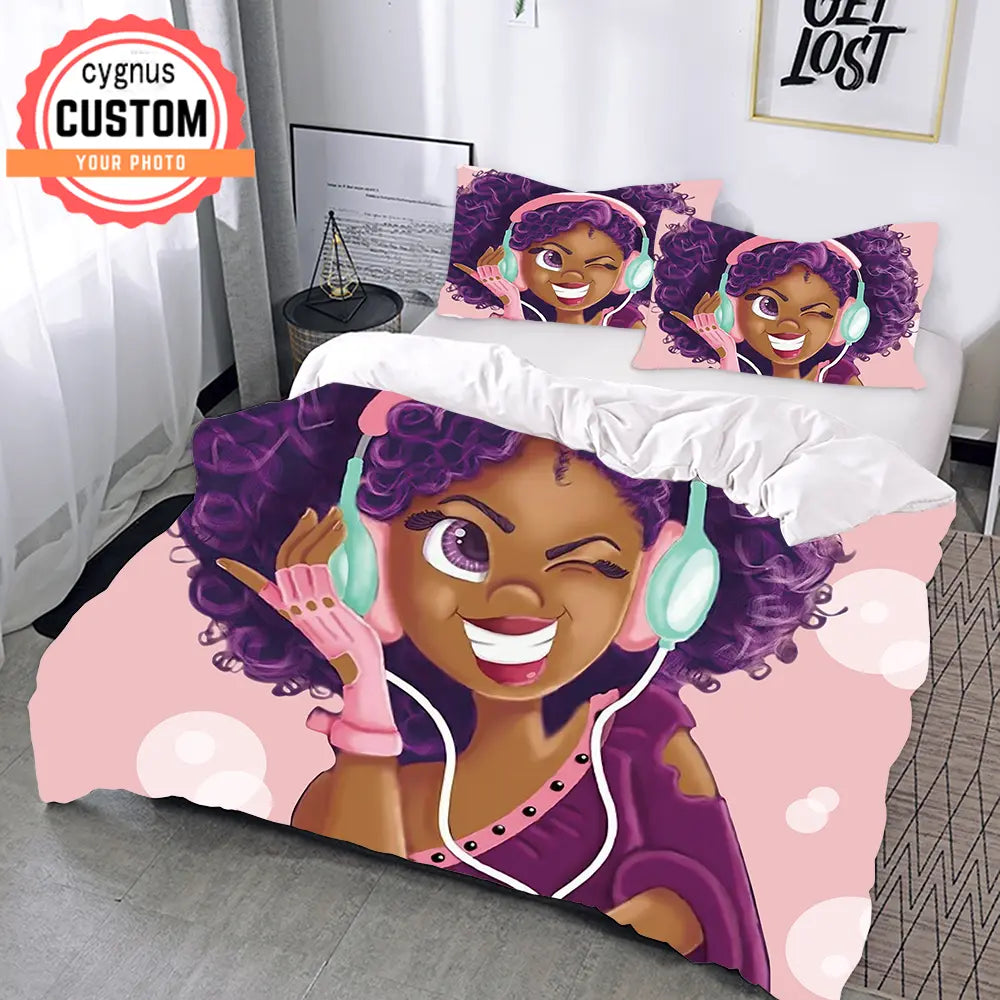 Custom Name Bedding Set