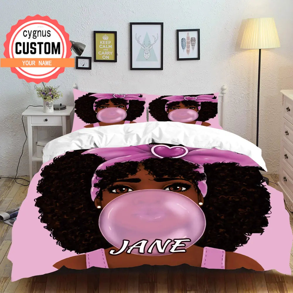 Custom Name Duvet Cover Magic