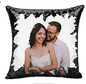 Magic Sequined Custom Personalized Sequin Luminous Pillowcase Room Deco