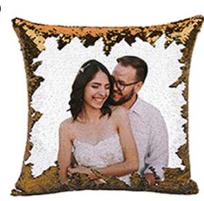 Magic Sequined Custom Personalized Sequin Luminous Pillowcase Room Deco