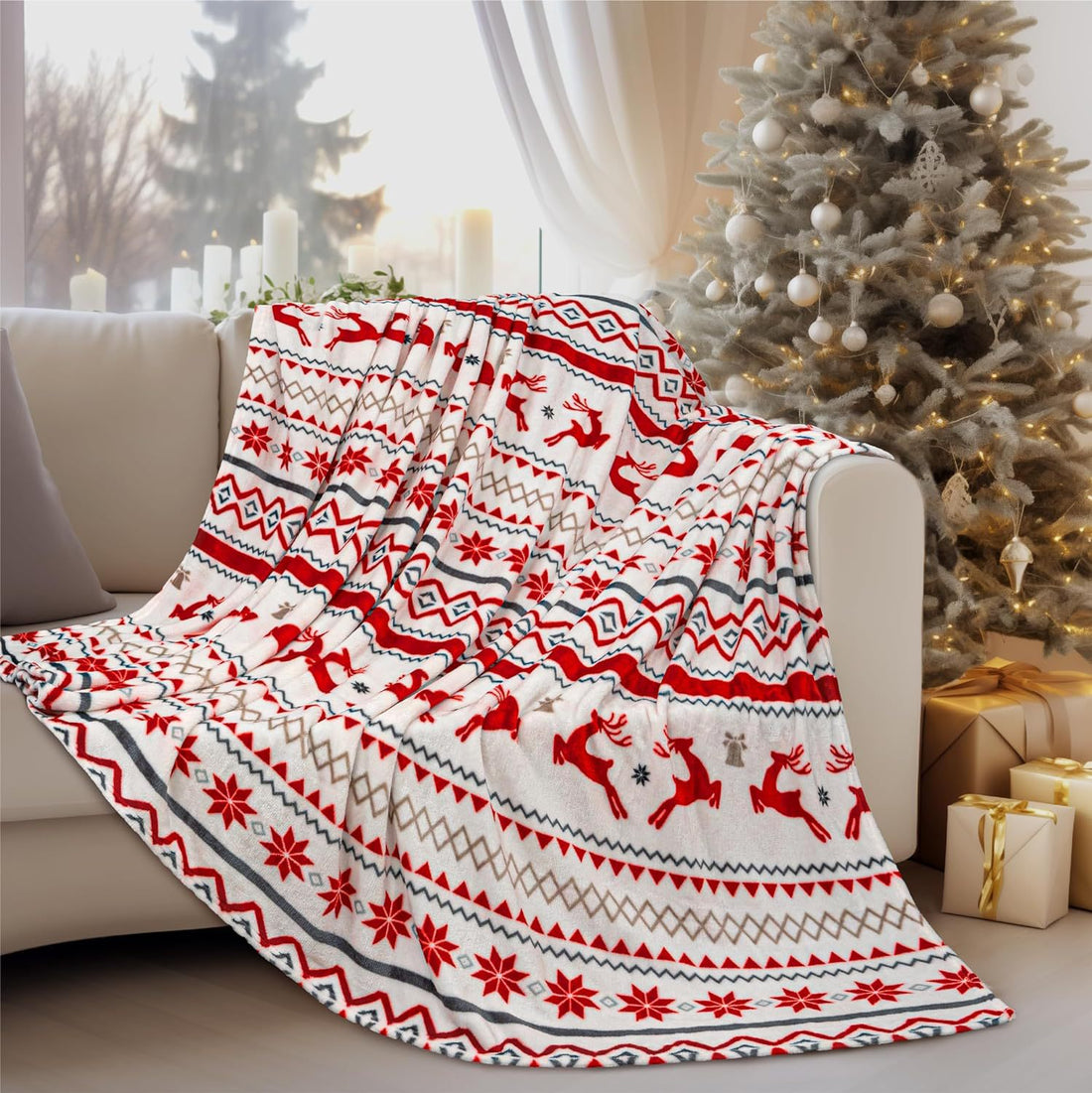 Minky Christmas Blankets