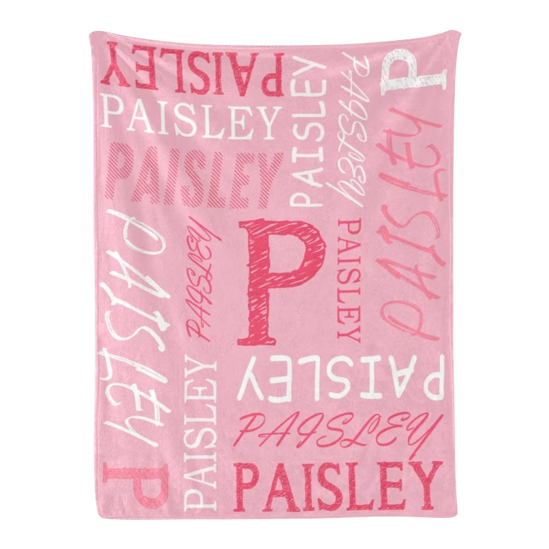 custom name blanket