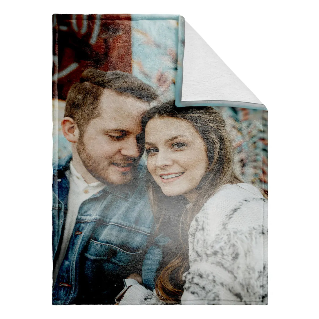 Wedding anniversary blanket minky