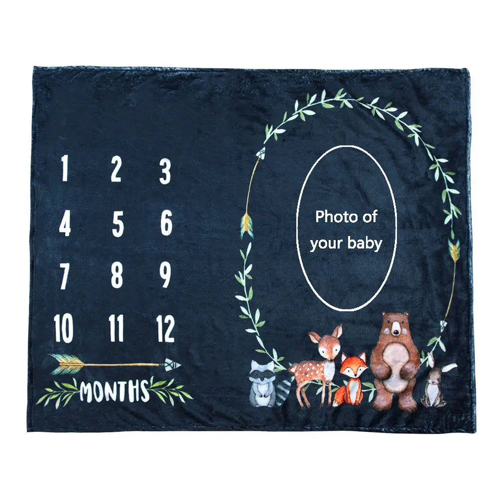 baby milestone blanket