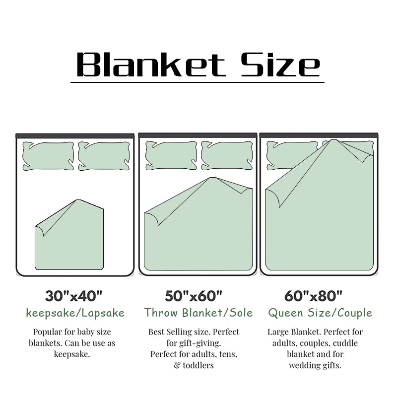 blanket size chart