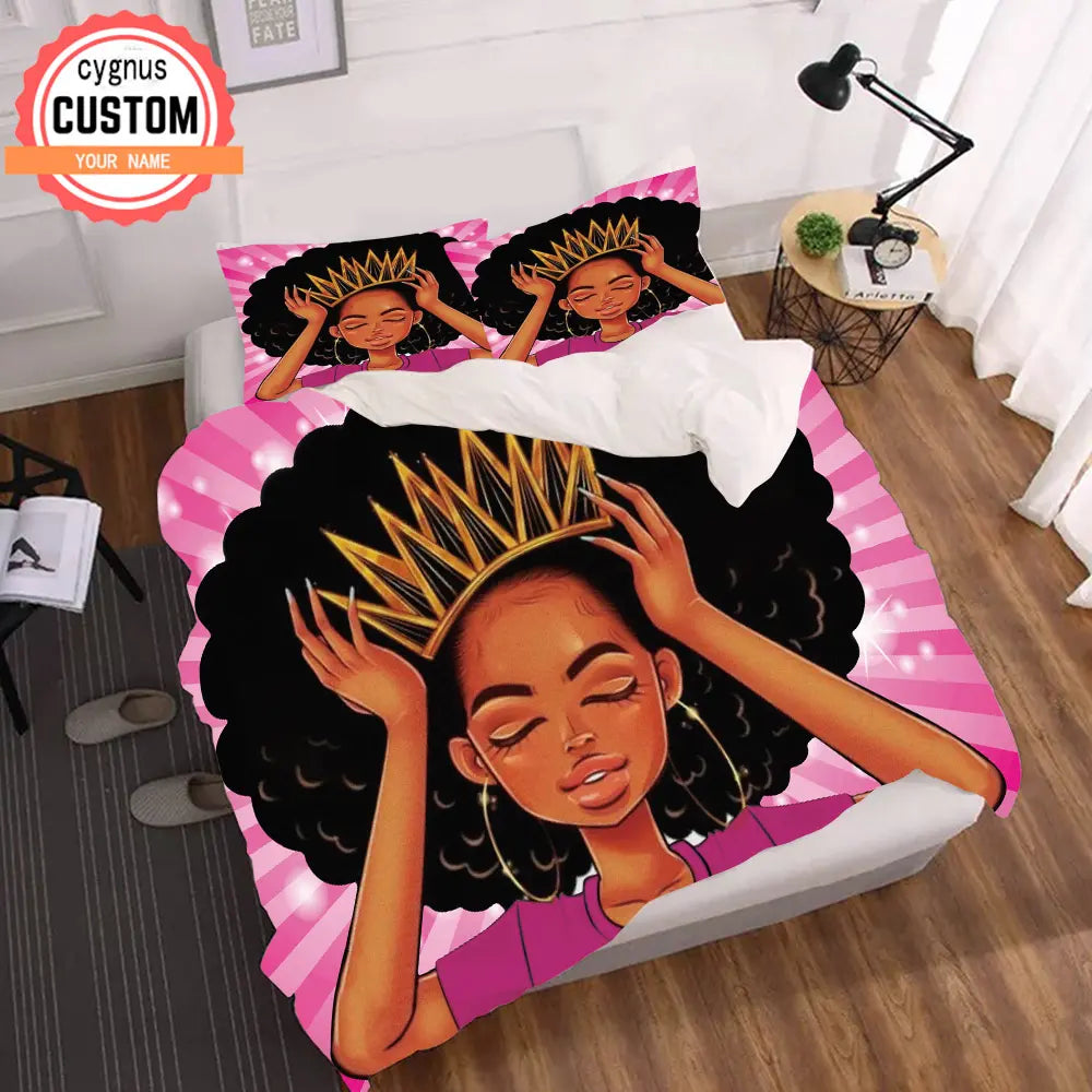 crown custom blanket set