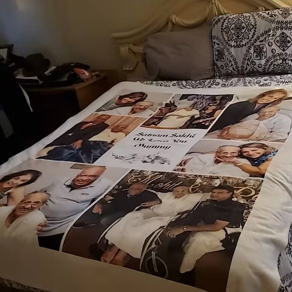 customized blankets with pictures