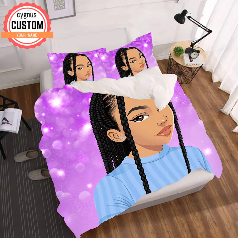 dreadlocks custom blanket set