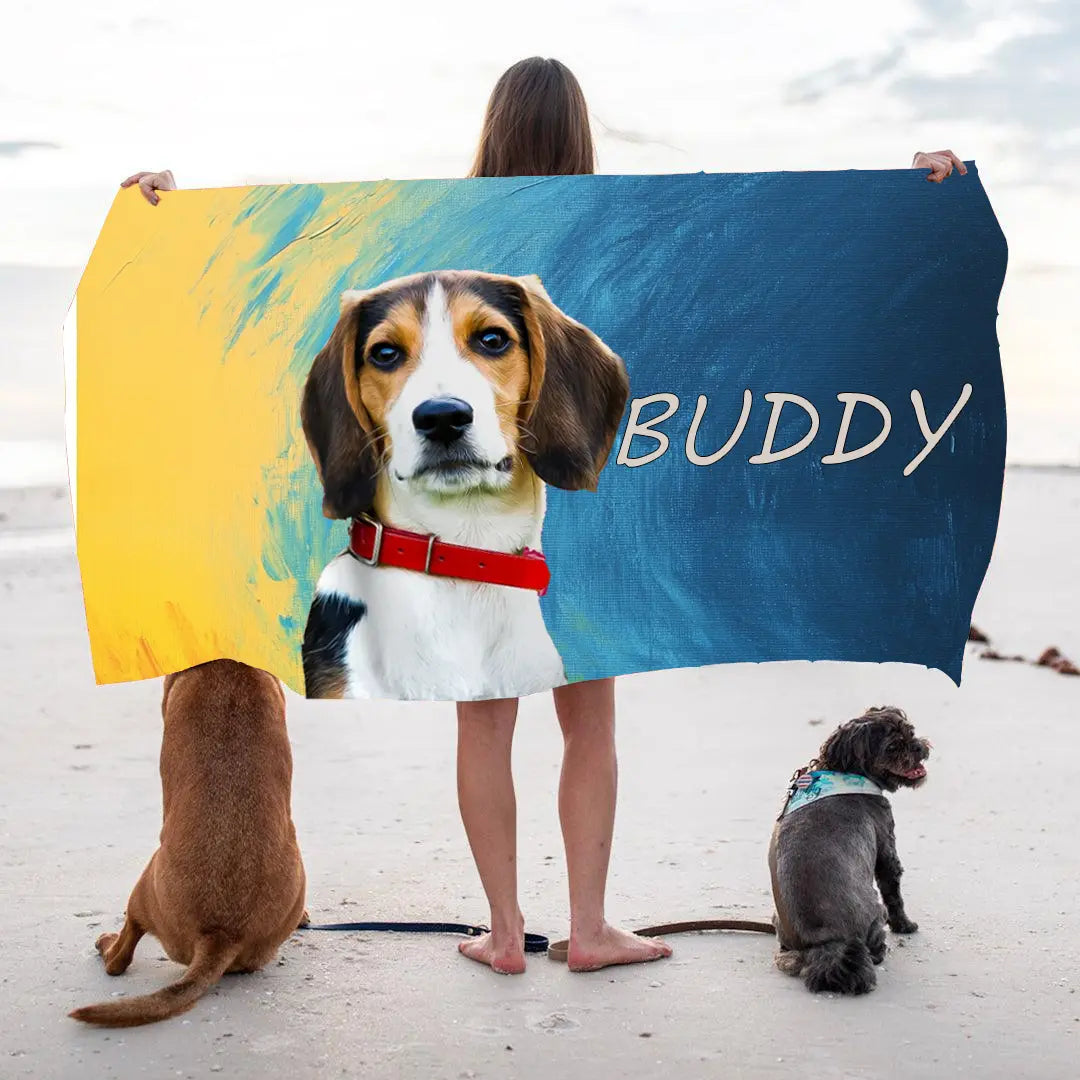 monogrammed beach towels