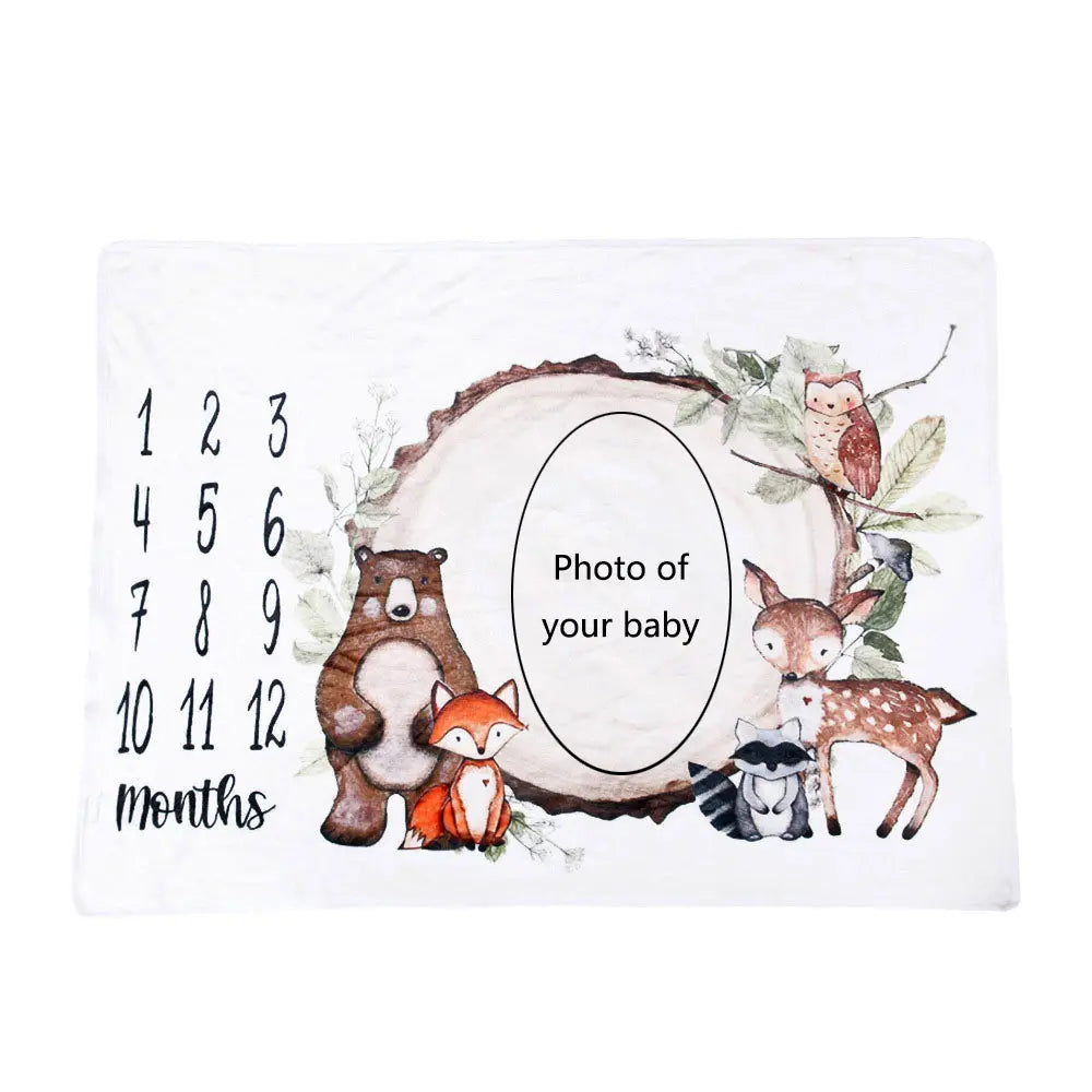 monthly milestone blankets