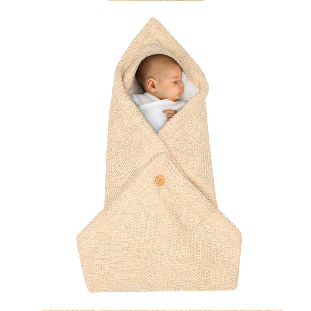 newborn warm swaddle beige