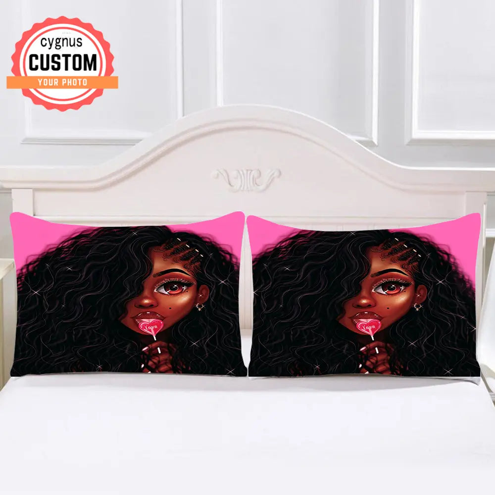 rose red Bedclothes Set